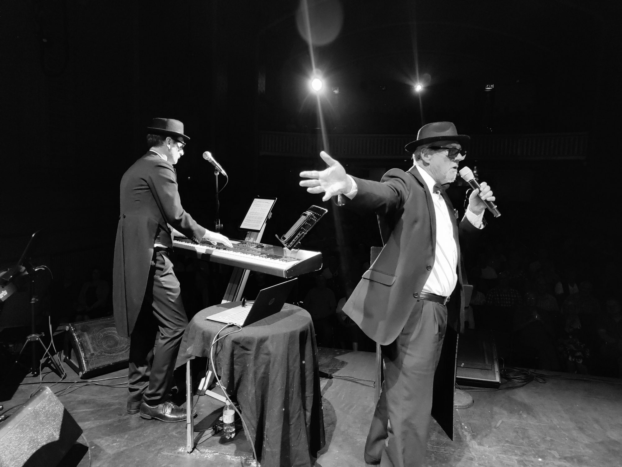 James and Patrick do the Blues Brothers